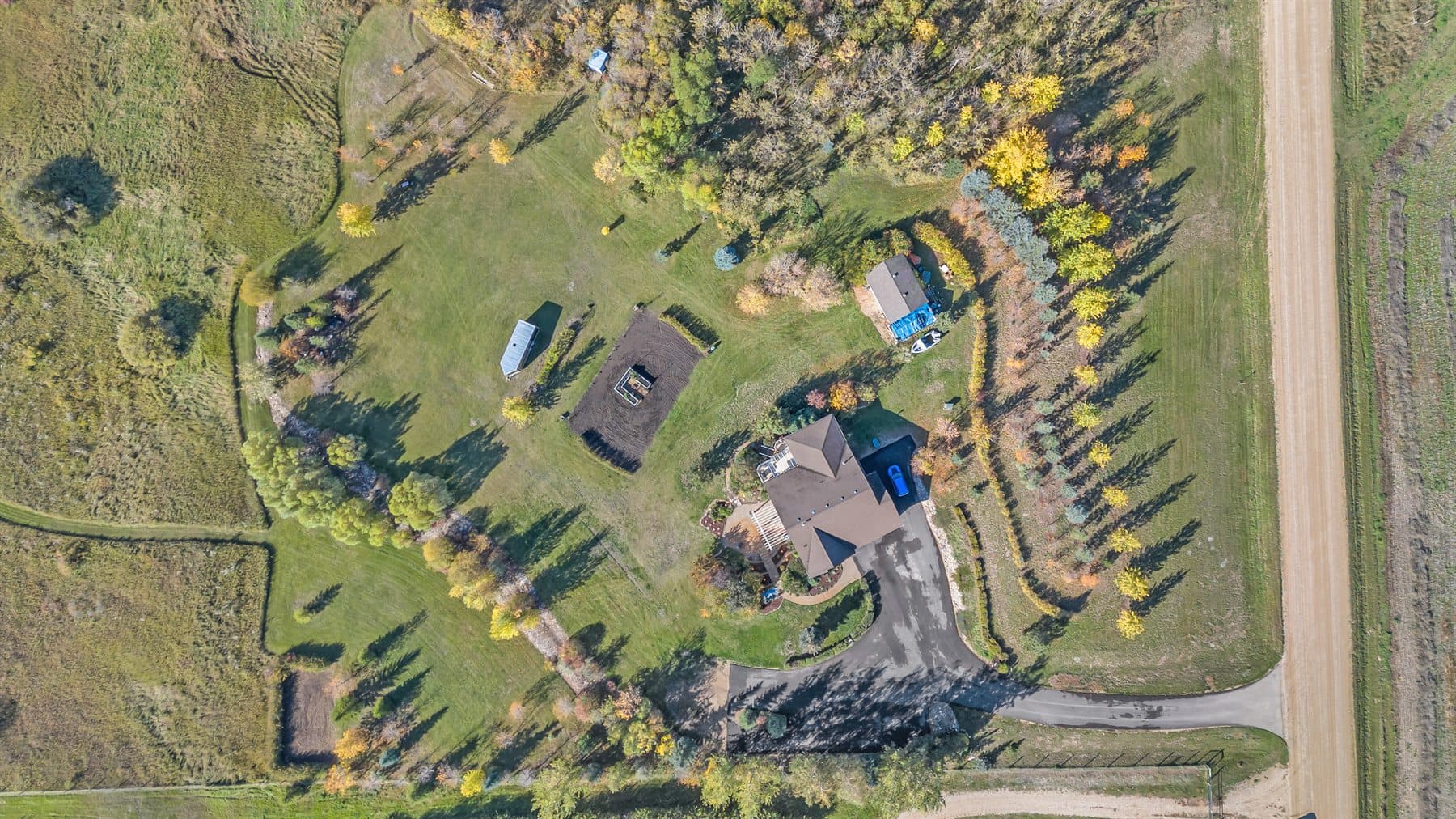 Regina drone photography for real estate listings and acreages